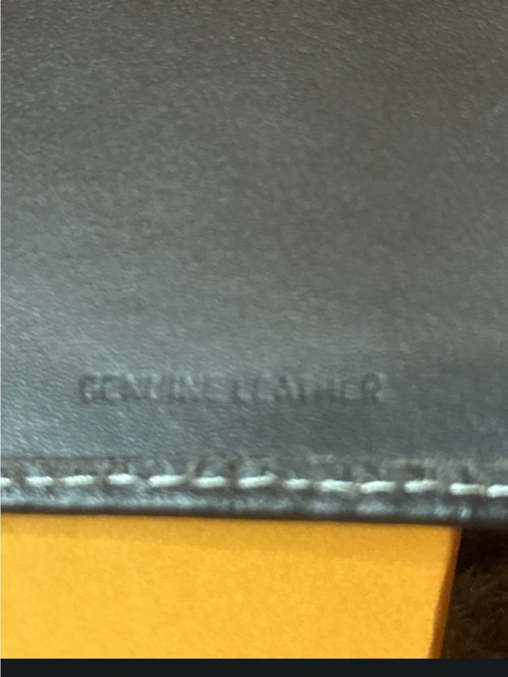 Timberland Dark Brown Genuine Leather Money Clip Wallet